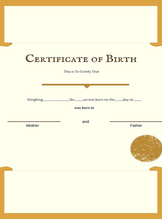 Birth Certificate Attestation